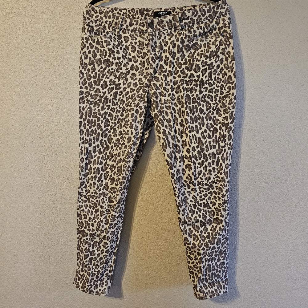 Neutral Leopard Pants